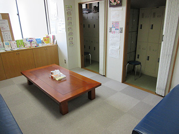 PFC JAPAN CLINIC 山形の休憩室